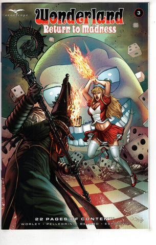 Wonderland Return To Madness #3 (Of 3) Cover B Pellegrini (Mature)