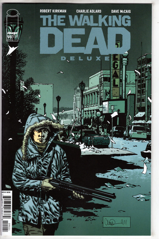 Walking Dead Deluxe #90 Cover B Charlie Adlard & Dave Mccaig Variant (Mature) - Packrat Comics