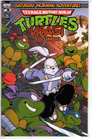 TMNT USAGI YOJIMBO SATURDAY MORNING ADV #1 CVR A LAWRENCE