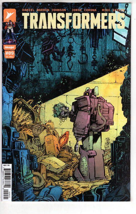 Transformers #9 Cover B Jorge Corona & Mike Spicer Variant - Packrat Comics