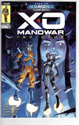 X-O Manowar Invictus #2 (Of 4) Cover A Peralta - Packrat Comics