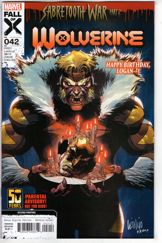 WOLVERINE #42 2ND PTG LEINIL YU VAR - Packrat Comics