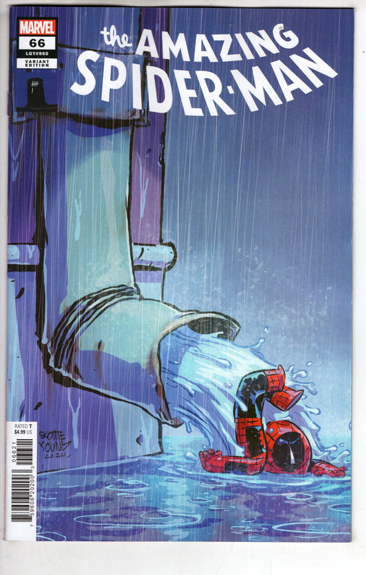 MARVEL PRH NEW THIS WEEK Amazing Spider-Man #66 Skottie Young 8 Deaths Of Spider-Man Variant