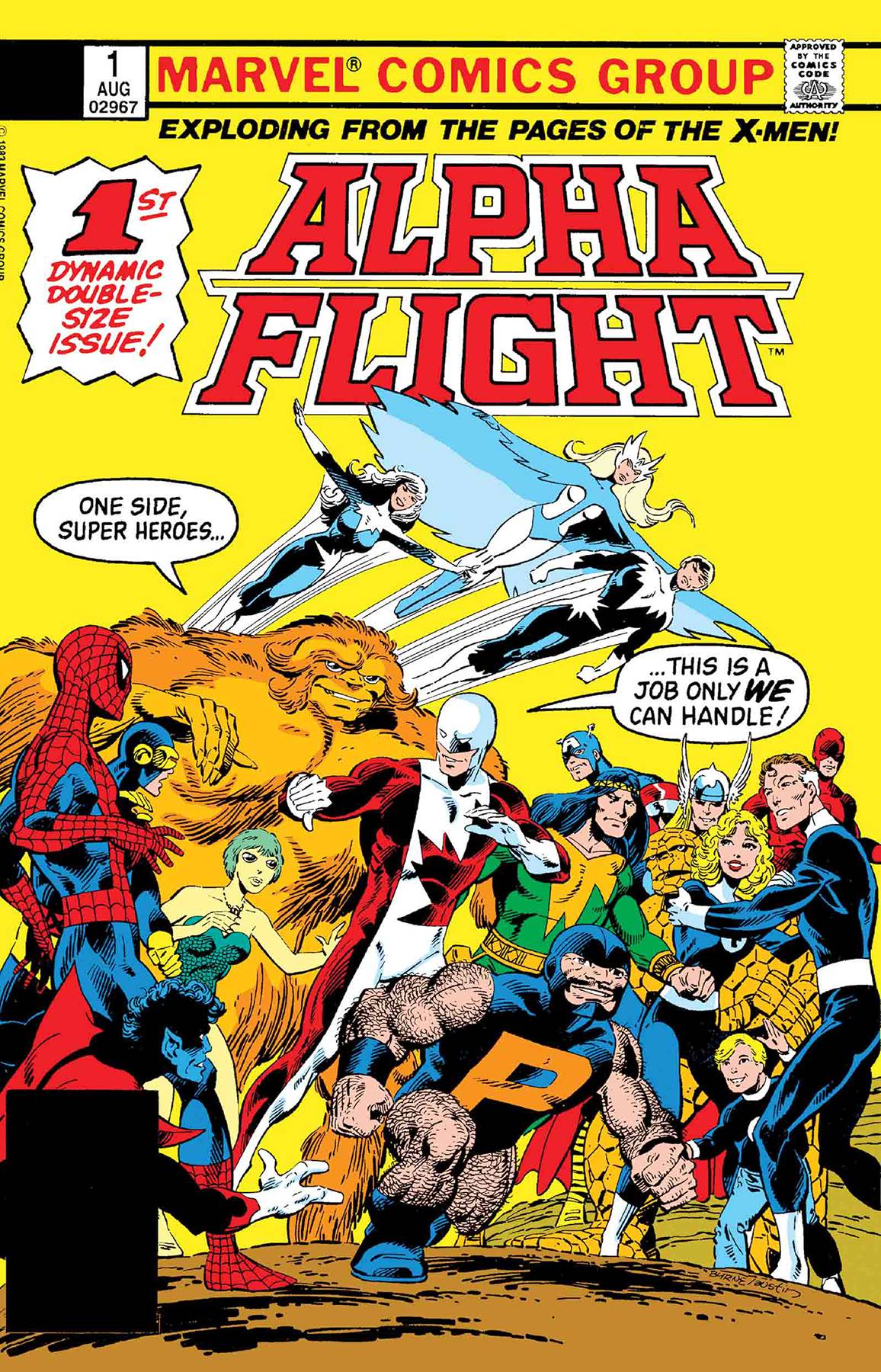 ALPHA FLIGHT #1 FACSIMILE EDITION - Packrat Comics