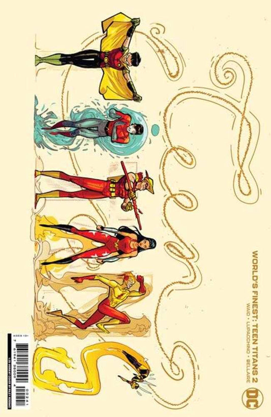 Worlds Finest Teen Titans #2 (Of 6) Cover E 1 in 25 Riley Rossmo Card Stock Variant