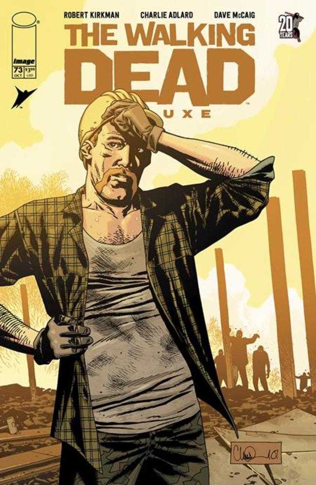 Walking Dead Deluxe #73 Cover B Charlie Adlard And Dave Mccaig Variant (Mature)