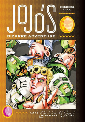 JOJOS BIZARRE ADV PT 5 GOLDEN WIND HC VOL 01 (C: 0-1-2) - Packrat Comics