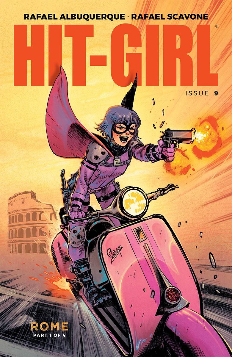 HIT-GIRL #9 CVR A ALBUQUERQUE (MR) - Packrat Comics