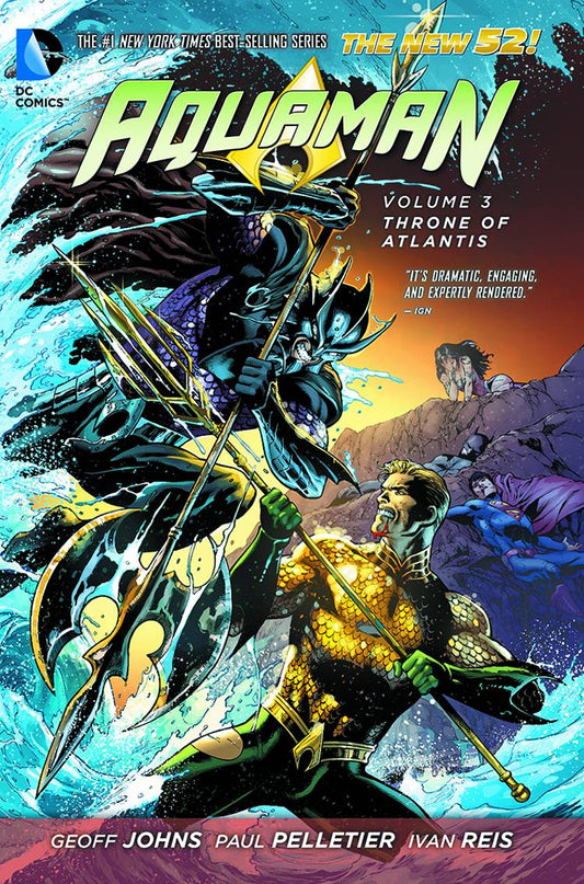 AQUAMAN HC VOL 03 THRONE OF ATLANTIS (N52) - Packrat Comics