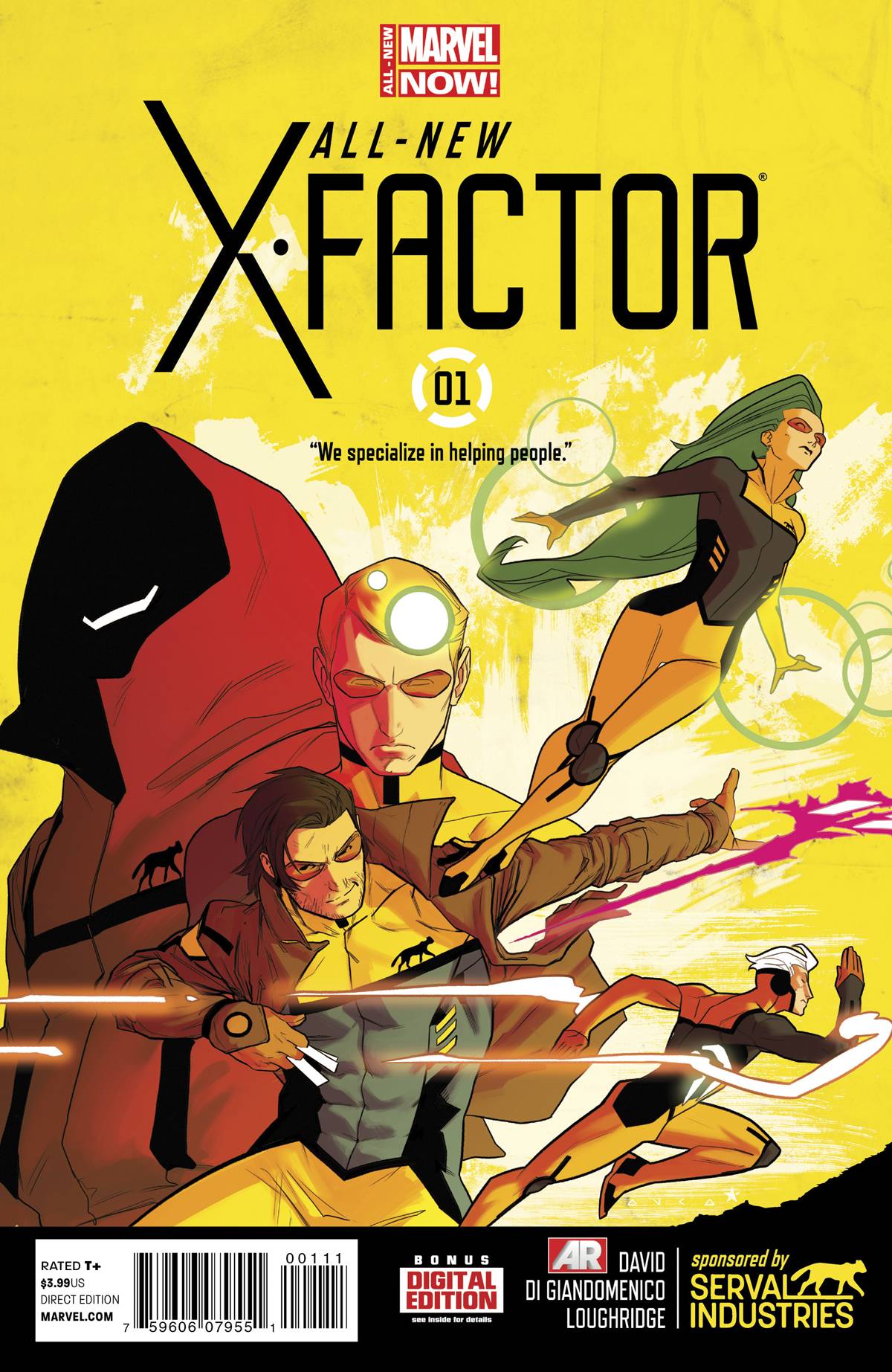 ALL NEW X-FACTOR #1 ANMN - Packrat Comics