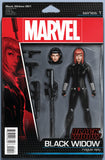 BLACK WIDOW #1 CHRISTOPHER ACTION FIGURE VAR - Packrat Comics