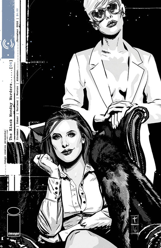 BLACK MONDAY MURDERS 4 - Packrat Comics