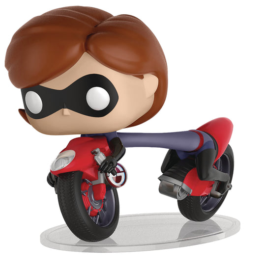 POP RIDES INCREDIBLES 2 ELASTIGIRL ON ELASTICYCLE VIN FIG - Packrat Comics