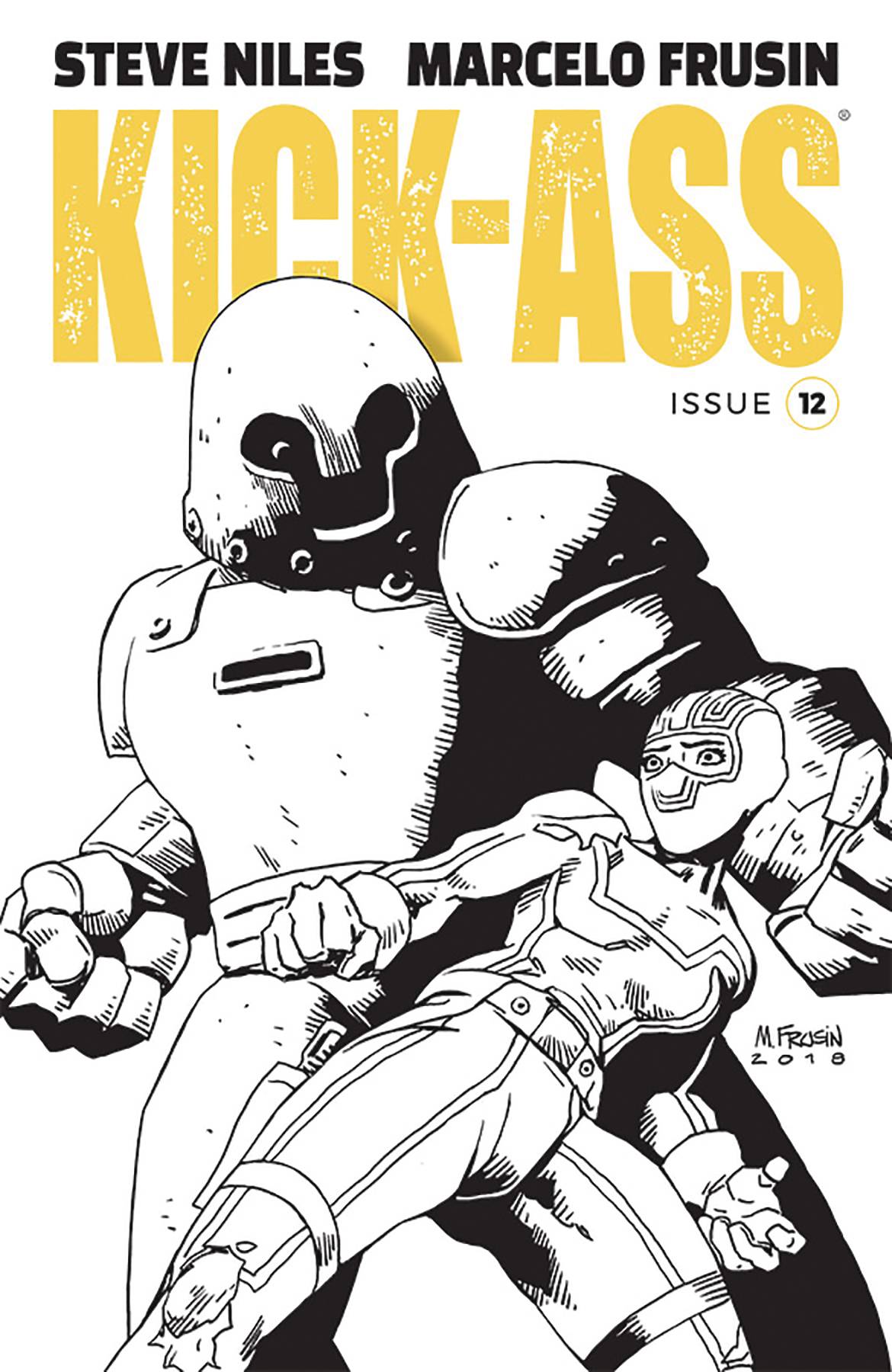 KICK-ASS #12 CVR B FRUSIN (MR) - Packrat Comics