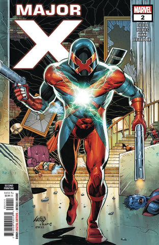 MAJOR X #2 (OF 6) Second Printing - Packrat Comics