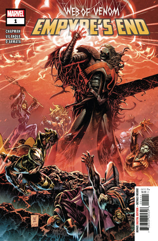 WEB OF VENOM EMPYRES END #1 - Packrat Comics