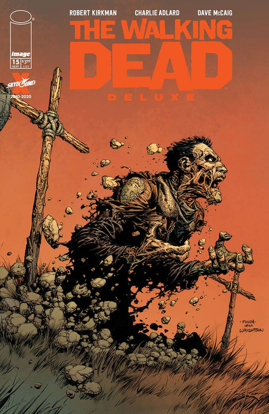 WALKING DEAD DLX #15 CVR A FINCH & MCCAIG (MR) - Packrat Comics