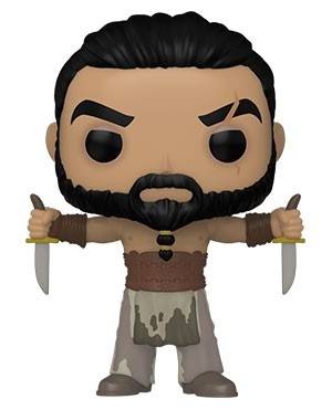 POP GAME OF THRONES KHAL DROGO W/ DAGGERS VINYL FIG - Packrat Comics