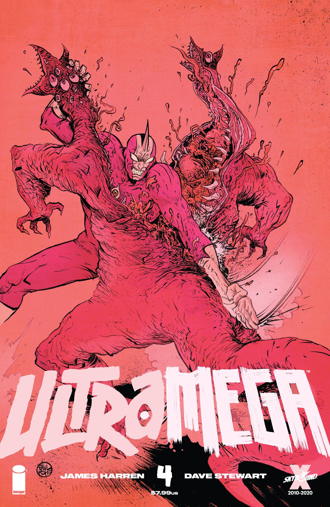 ULTRAMEGA BY JAMES HARREN #4 CVR B POPE & SPICER (MR) - Packrat Comics