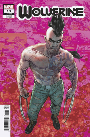 WOLVERINE #13 JIMENEZ PRIDE MONTH VAR GALA - Packrat Comics