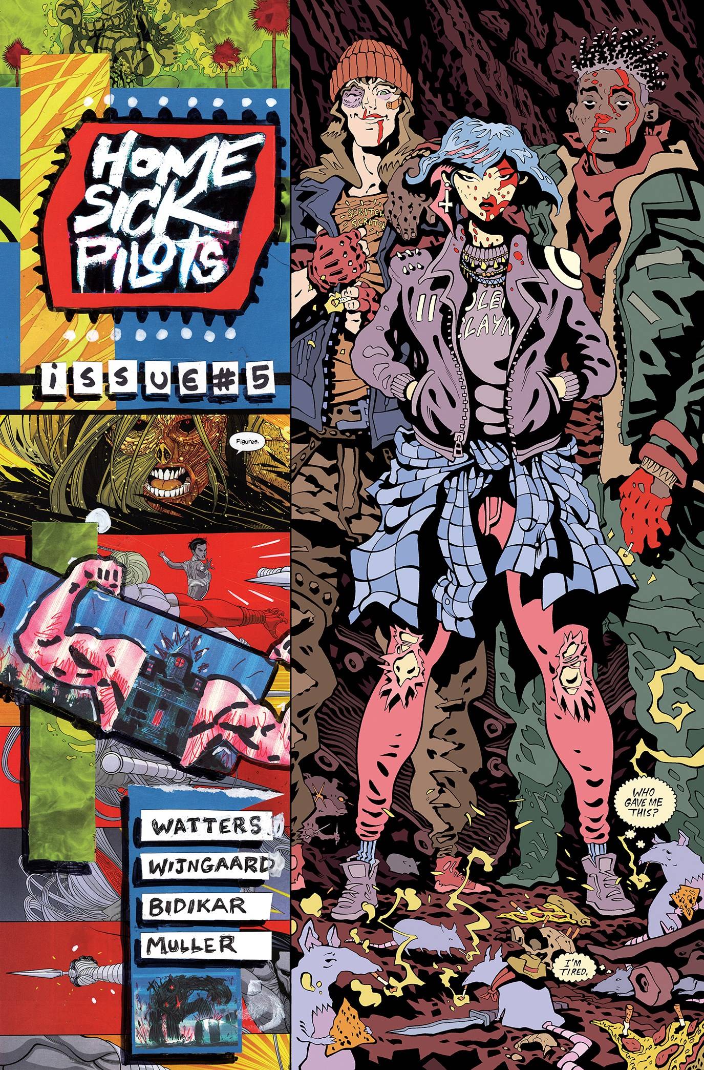 HOME SICK PILOTS #5 CVR B MOORE (MR) - Packrat Comics