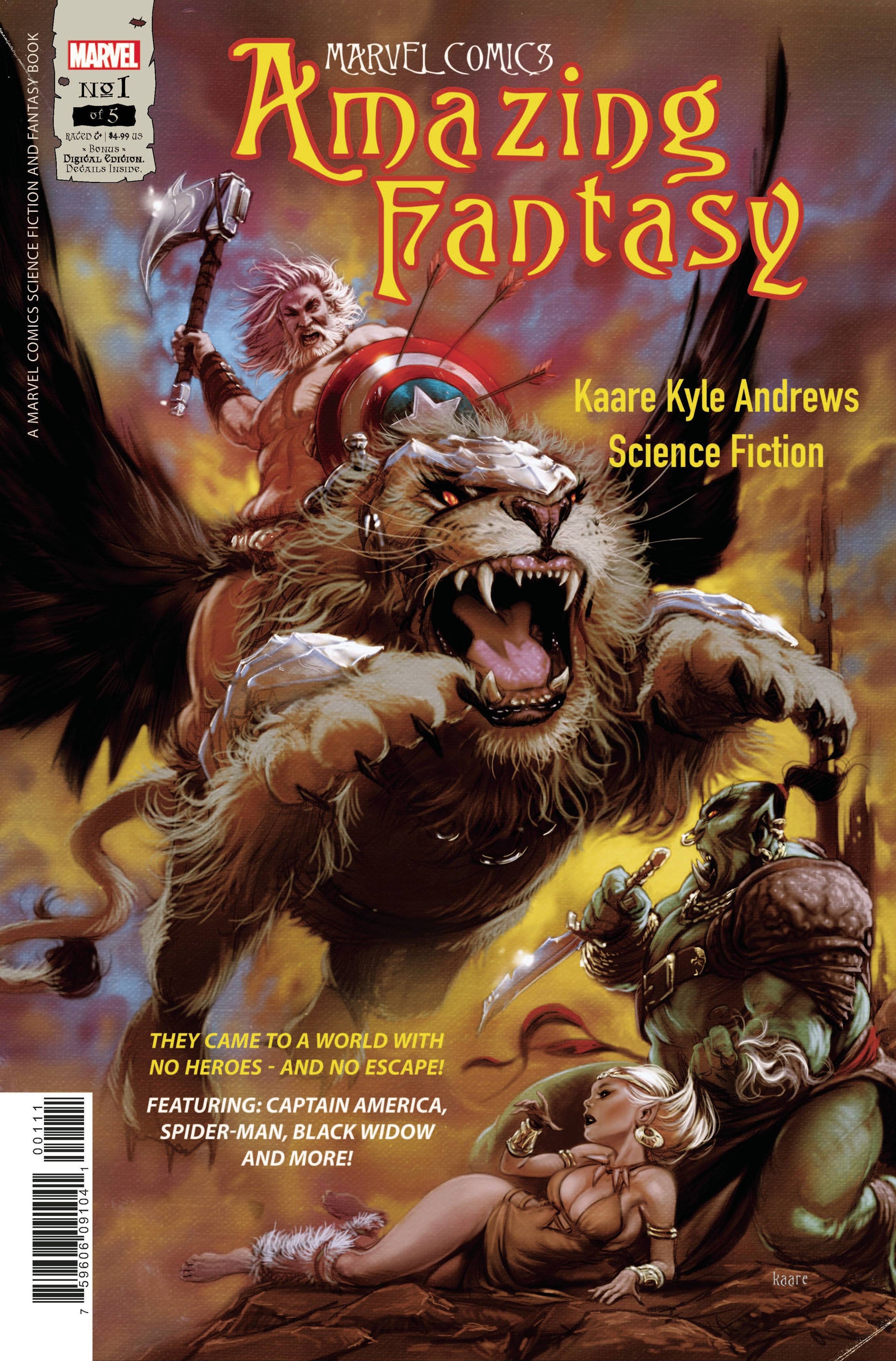 AMAZING FANTASY #1 (OF 5) - Packrat Comics