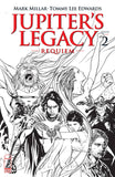 JUPITERS LEGACY REQUIEM #2 (OF 12) CVR C SOOK B&W (MR) - Packrat Comics