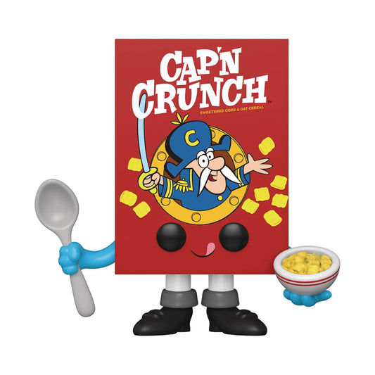 POP QUAKER CAP N CRUNCH CEREAL BOX VINYL FIG - Packrat Comics