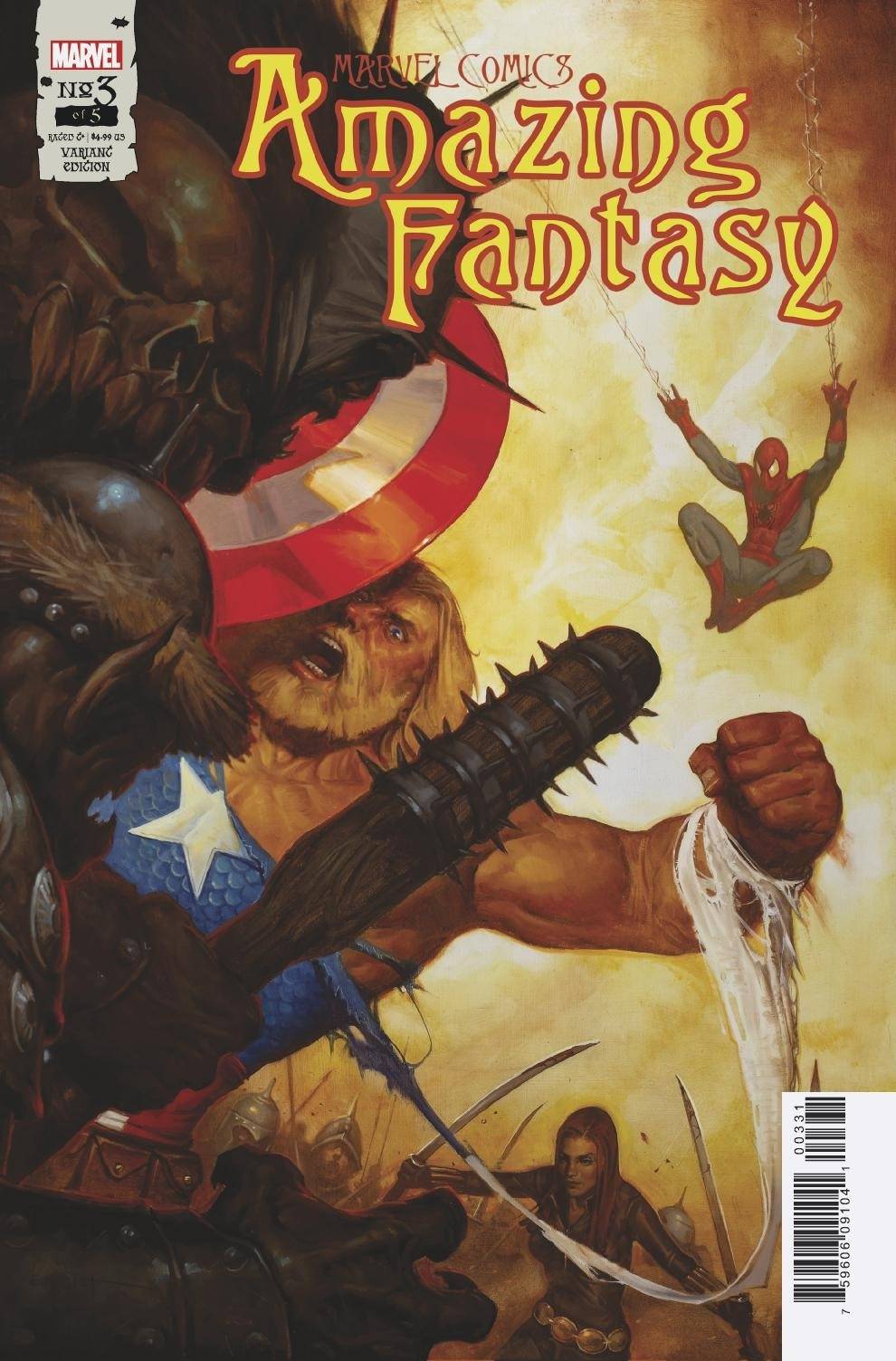 AMAZING FANTASY #3 (OF 5) GIST VAR - Packrat Comics