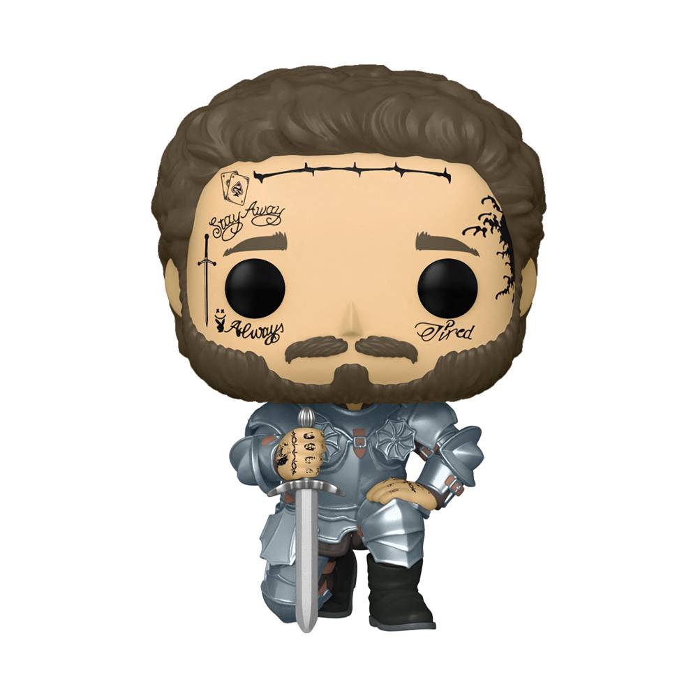 POP ROCKS KNIGHT POST MALONE VINYL FIG - Packrat Comics