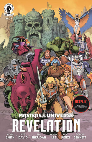 MASTERS OF THE UNIVERSE REVELATION #4 (OF 4) CVR B ADAMS - Packrat Comics