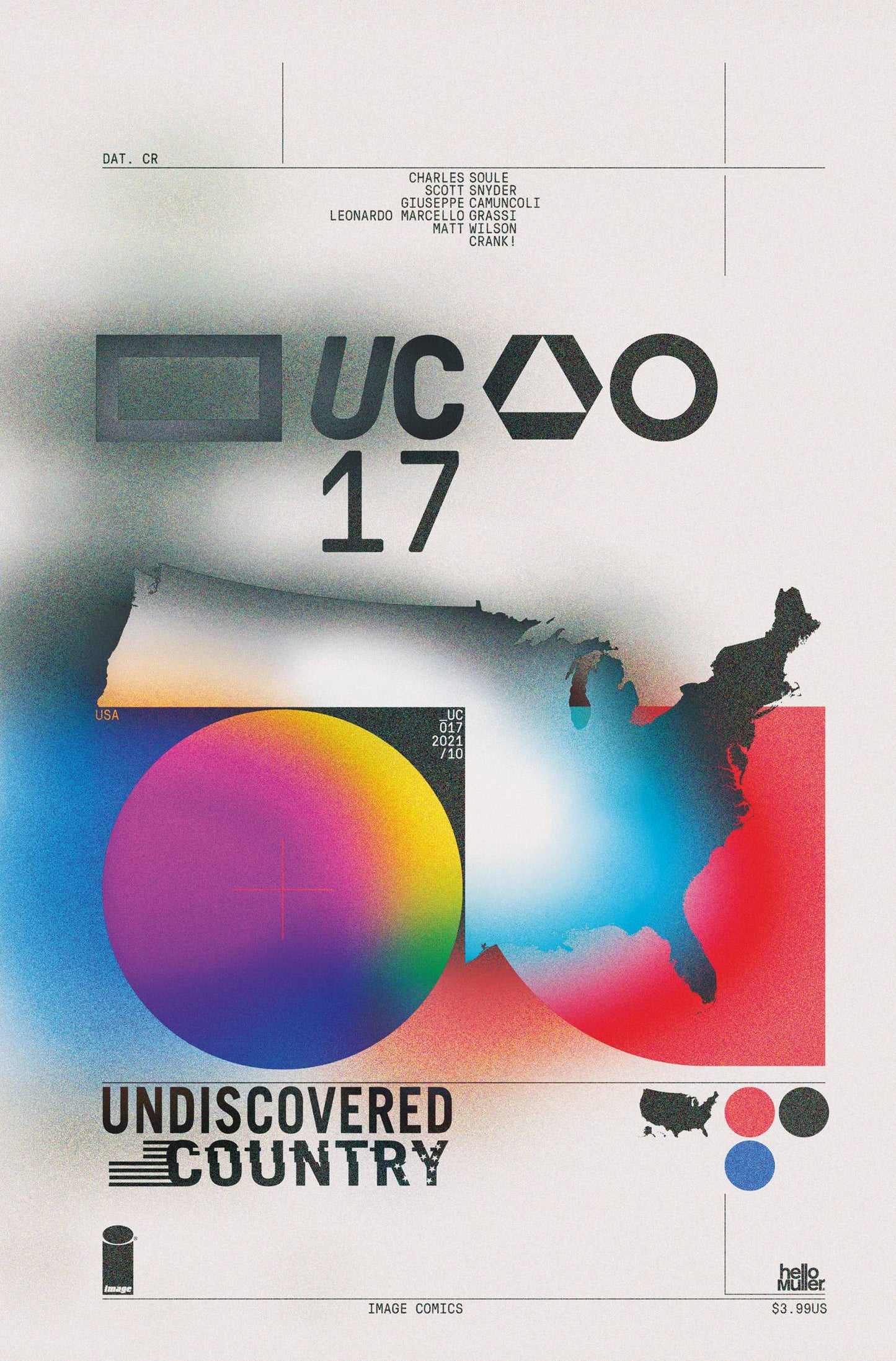 UNDISCOVERED COUNTRY #17 CVR B MULLER (MR) - Packrat Comics