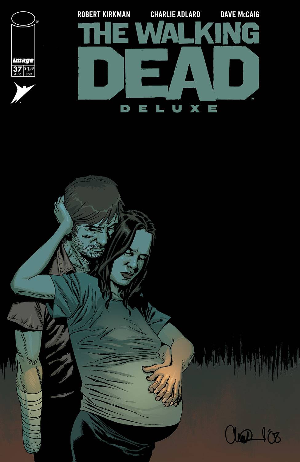 WALKING DEAD DLX #37 CVR B ADLARD & MCCAIG (MR) - Packrat Comics