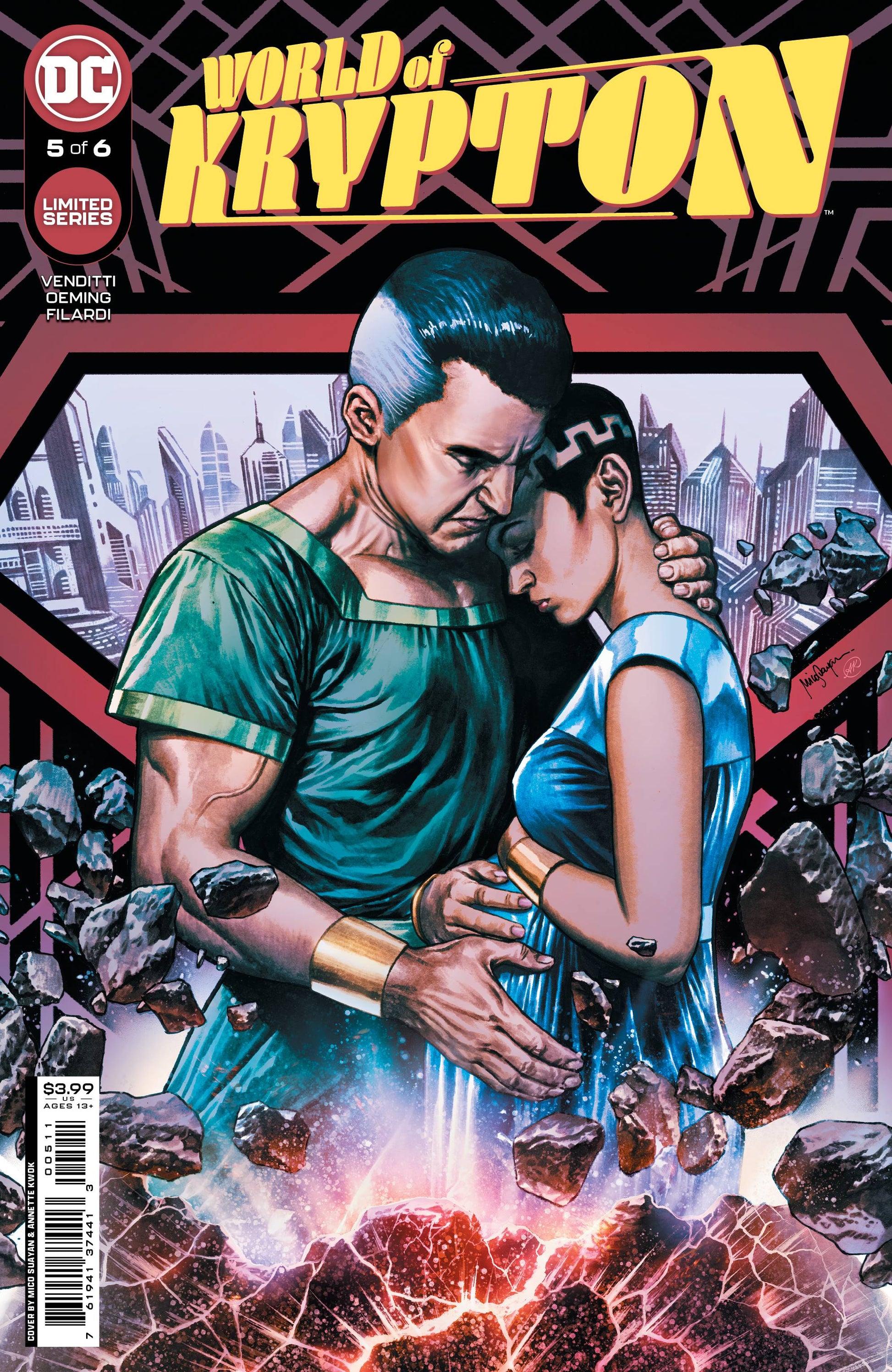 WORLD OF KRYPTON #5 CVR A SUAYAN - Packrat Comics