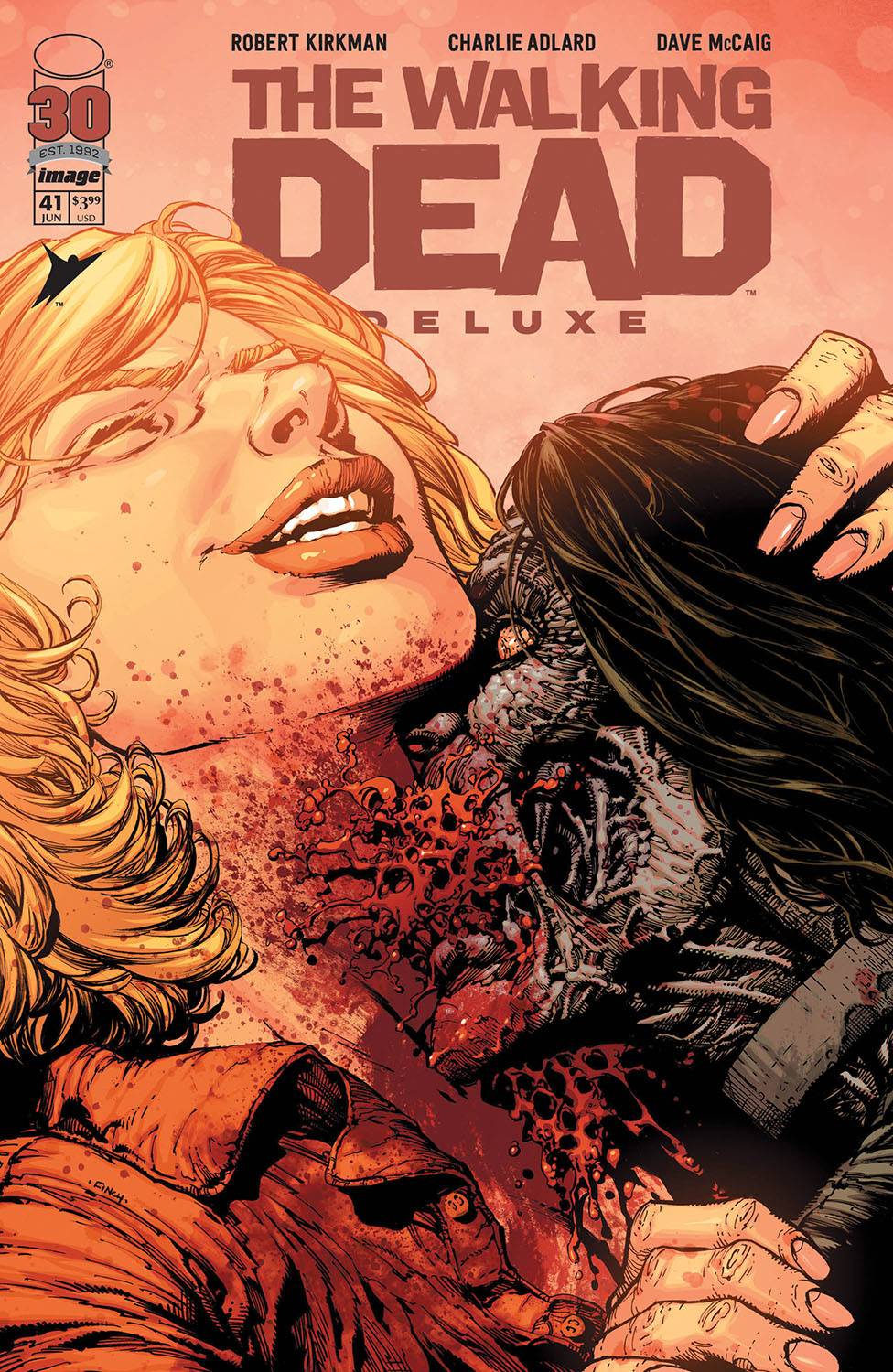 WALKING DEAD DLX #41 CVR A FINCH & MCCAIG (MR) - Packrat Comics