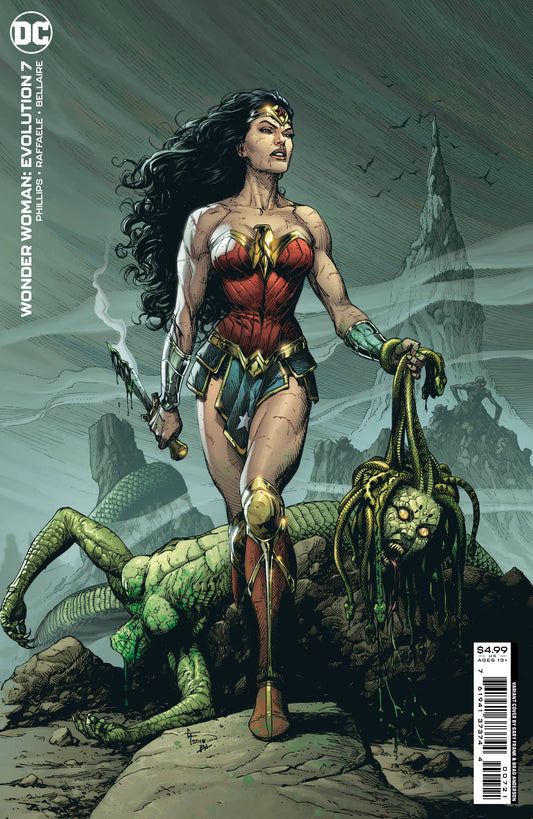 WONDER WOMAN EVOLUTION #7 (OF 8) CVR B FRANK CARD STOCK VARIANT - Packrat Comics