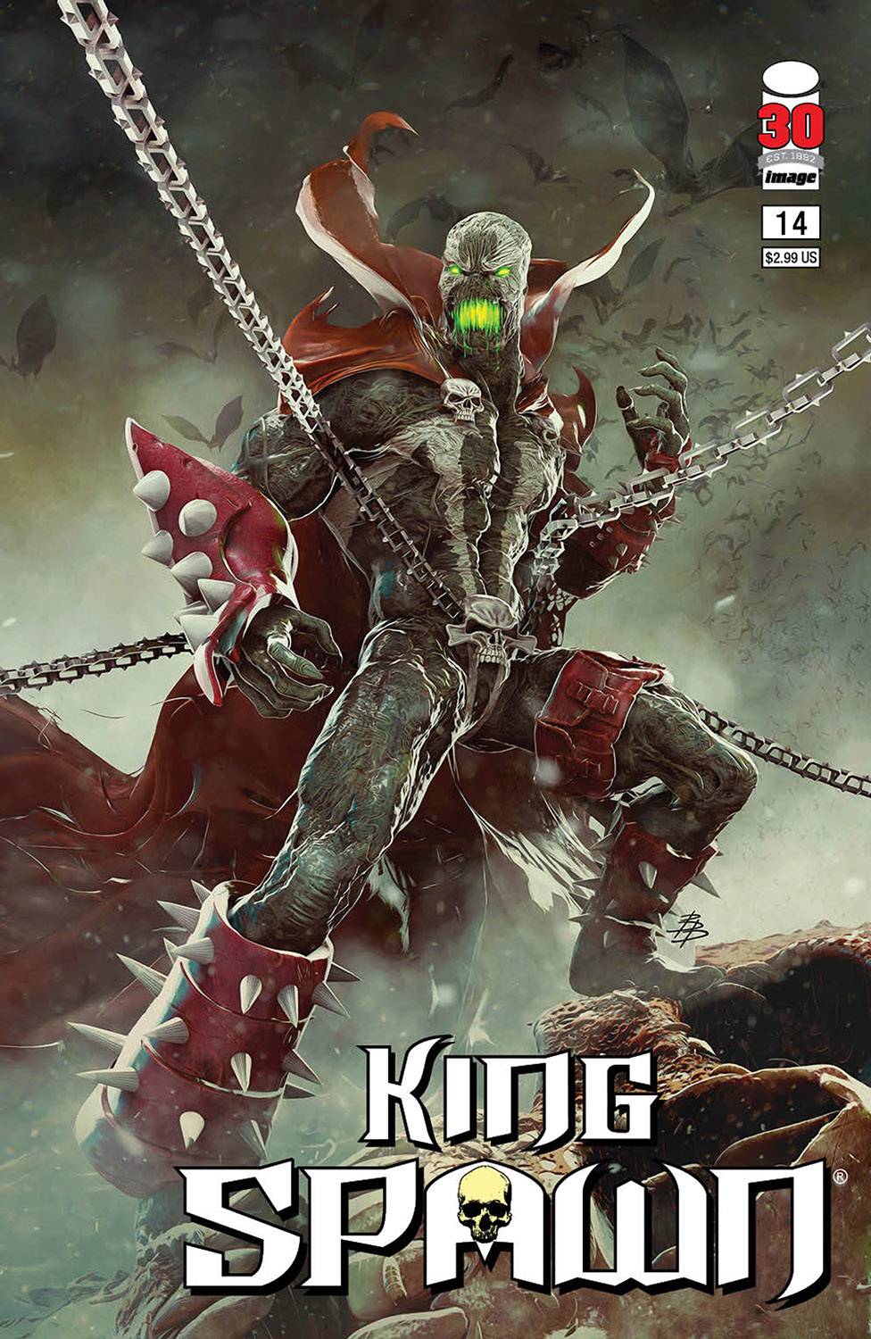 KING SPAWN #14 CVR A BARENDS - Packrat Comics