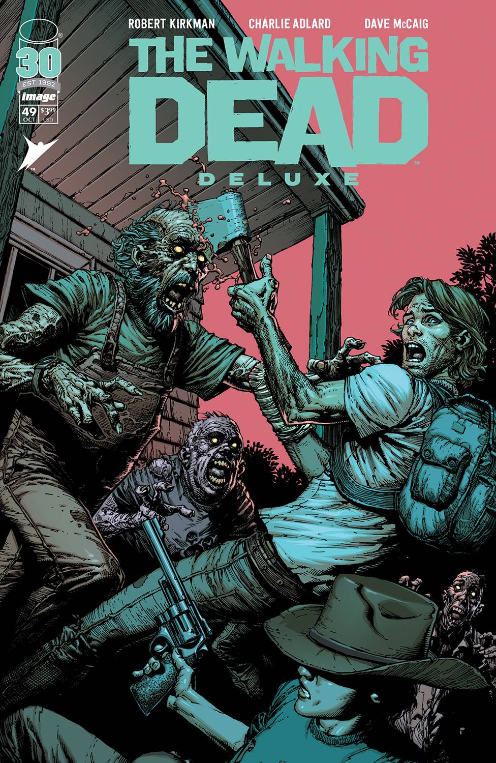 WALKING DEAD DLX #49 CVR A FINCH & MCCAIG (MR) - Packrat Comics