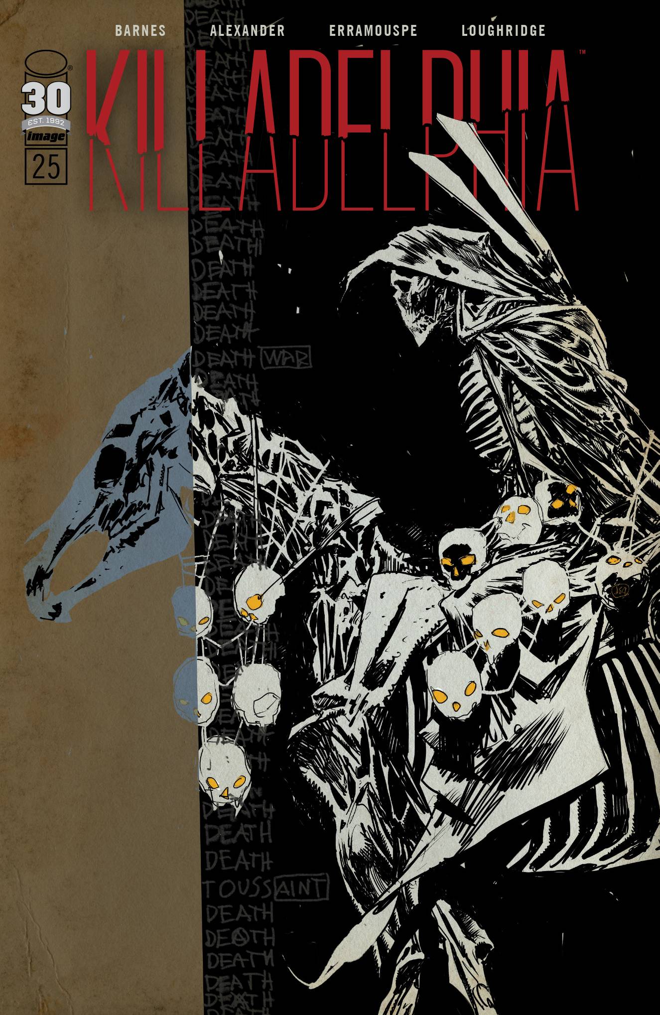 KILLADELPHIA #25 CVR A ALEXANDER & ERRAMOUSPE (MR) - Packrat Comics