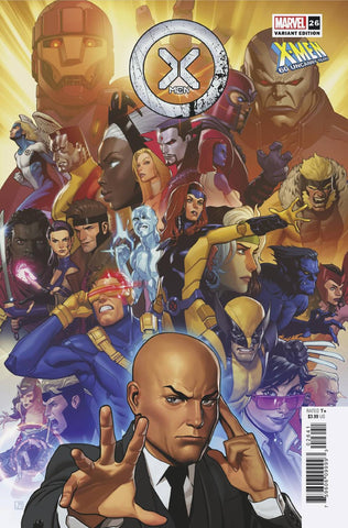 X-MEN #26 JORGE MOLINA X-MEN 60TH VAR - Packrat Comics