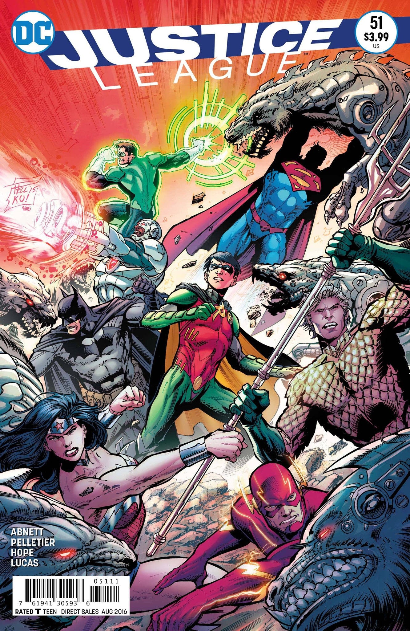 BOOM! STUDIOS Dc Comics JUSTICE LEAGUE #51