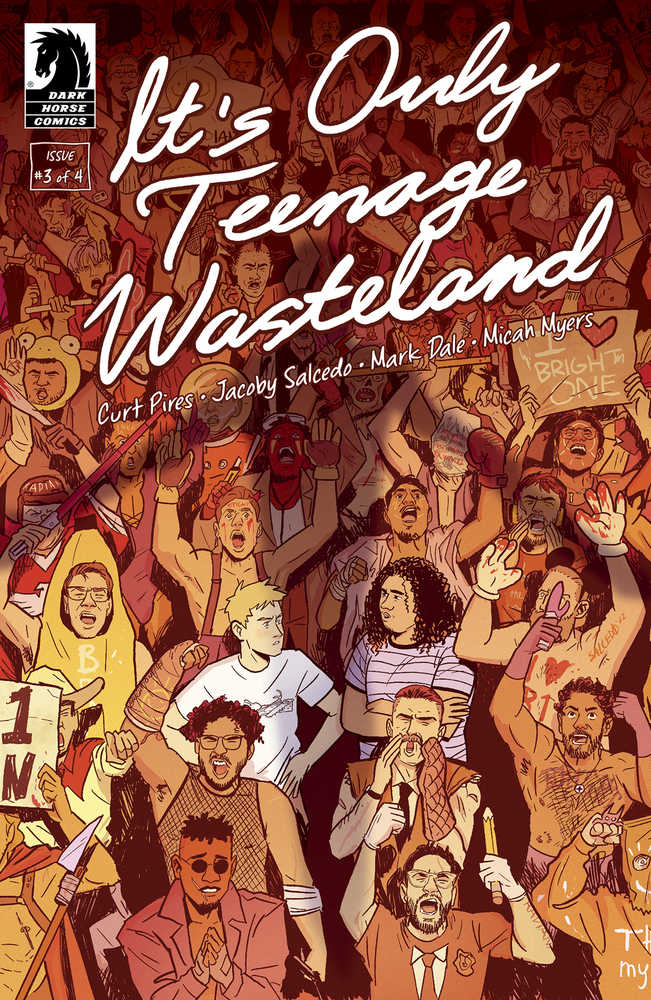 DARK HORSE COMICS COMIC BOOK Its Only Teenage Wasteland #3 (Of 4)