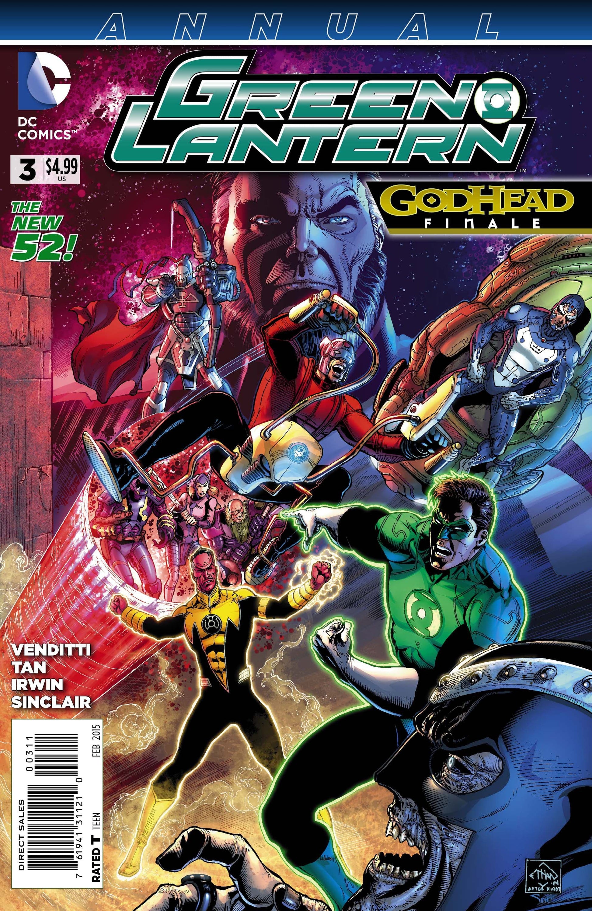 DC COMICS Comics GREEN LANTERN ANNUAL #3 (GODHEAD)