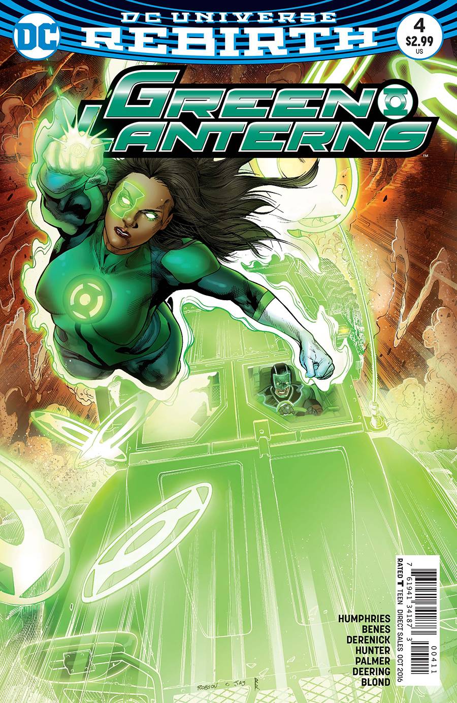 DC COMICS GREEN LANTERNS #4