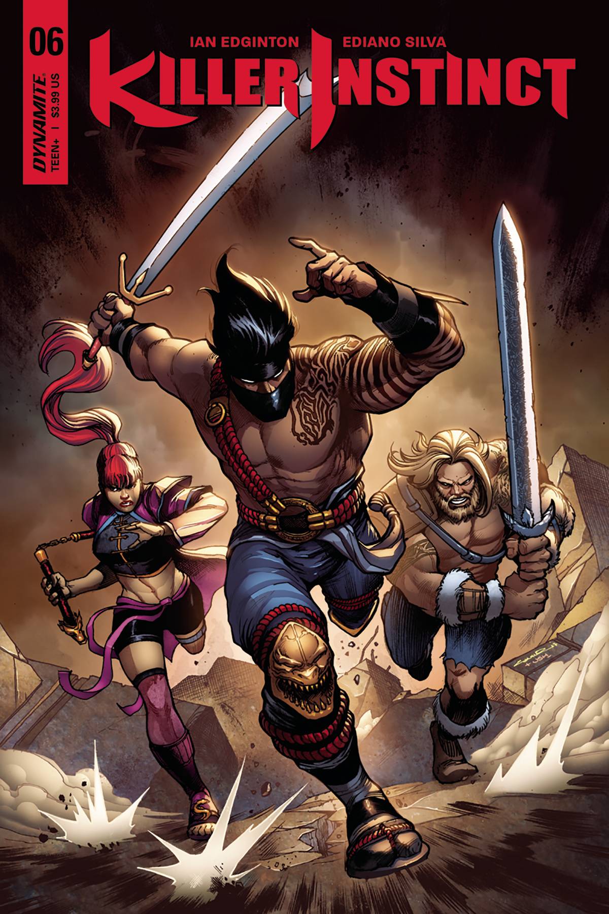 DYNAMITE DYNAMITE KILLER INSTINCT #6 (OF 6) CVR A CINAR