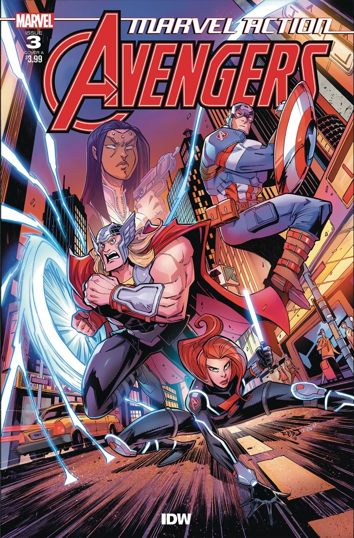 IDW PUBLISHING IDW PUBLISHING MARVEL ACTION AVENGERS #3 SOMMARIVA