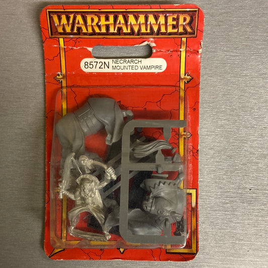 GW Warhammer Vampire Counts Necrarch Mounted Vampire- METAL - Packrat Comics