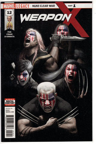 WEAPON X #12 (3RD SERIES) - Packrat Comics