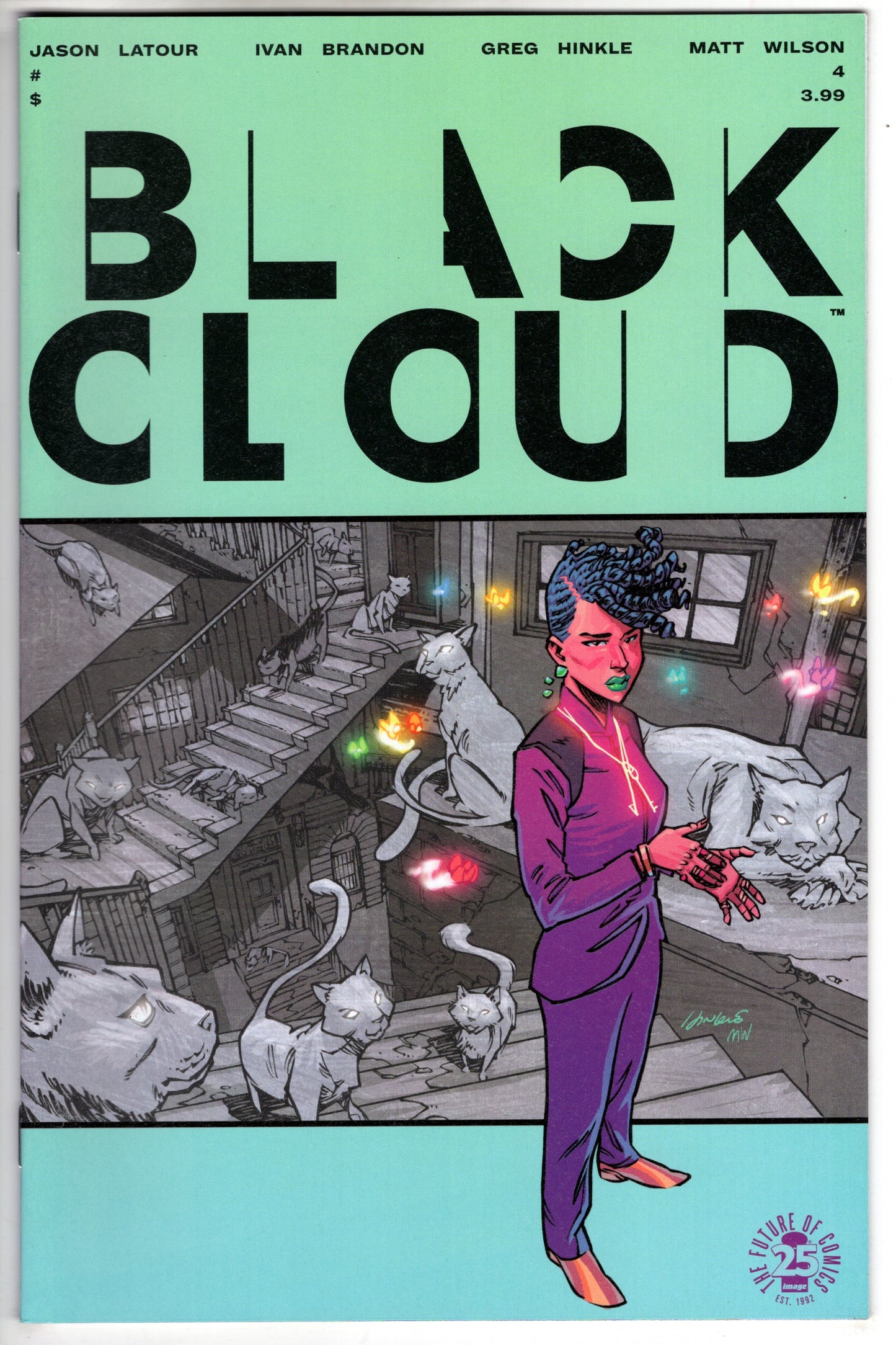 BLACK CLOUD #4 (MR) - Packrat Comics