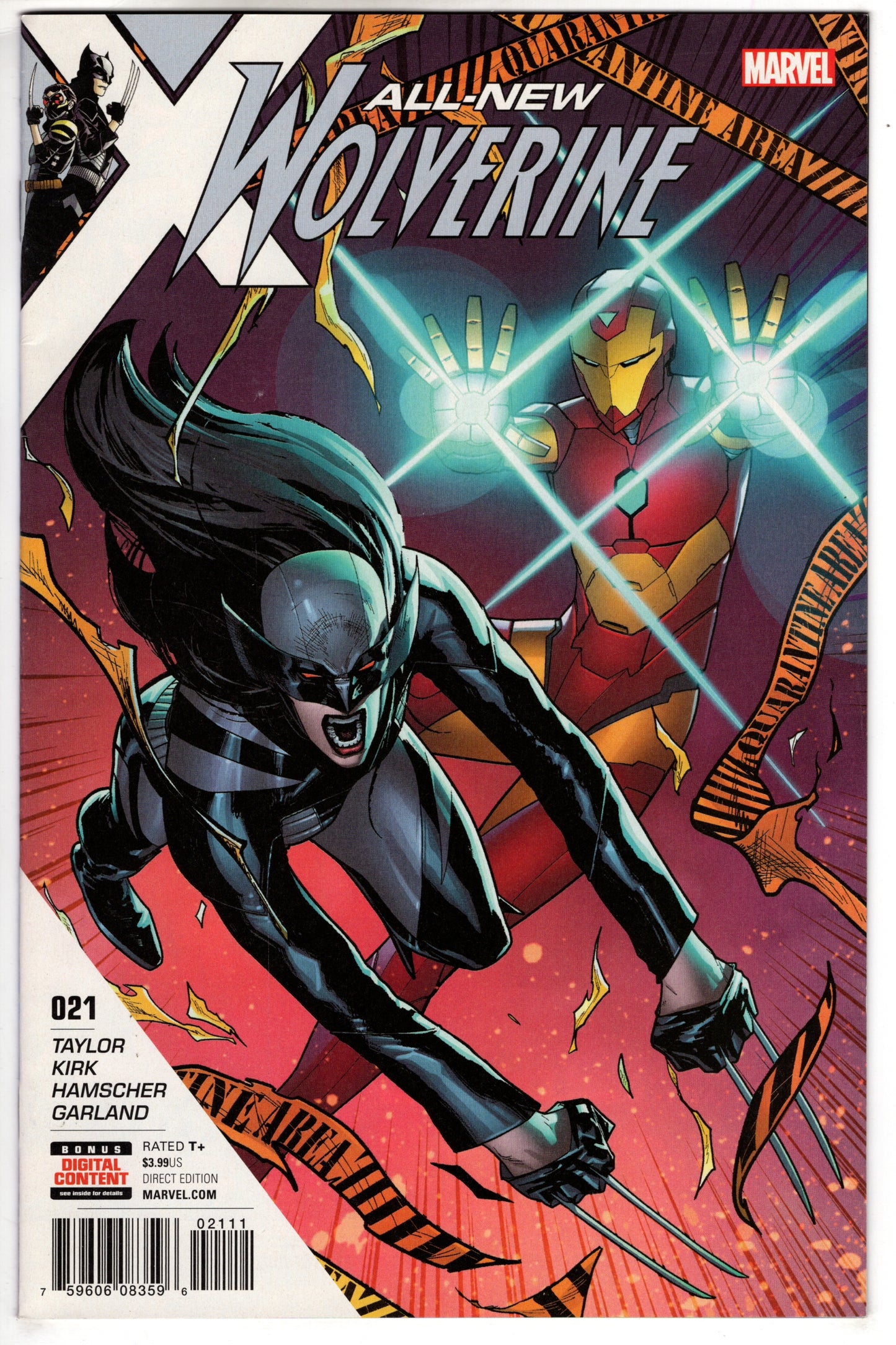 ALL NEW WOLVERINE #21 - Packrat Comics